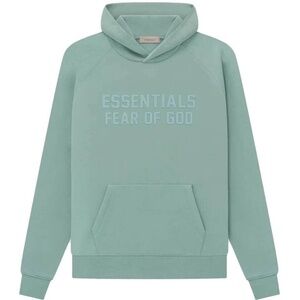 Fear of God Essentials Hoodie (2XL), Relaxed Fit, Sycamore, BRAND NEW!